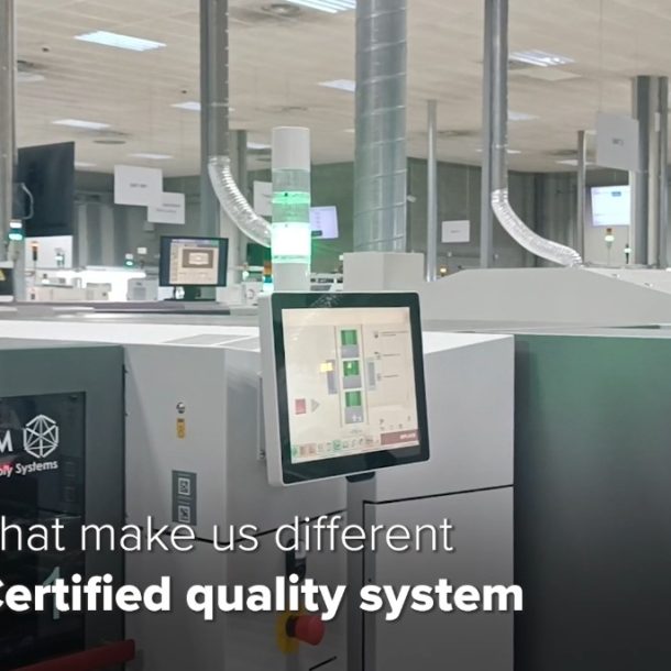 Certified quality system