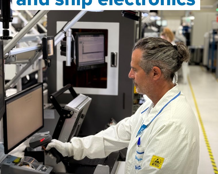 we design, build and ship electronics