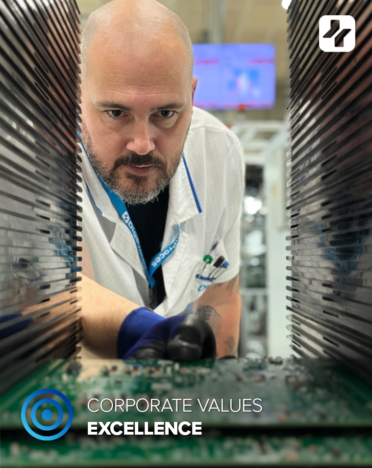 our core values: excellence